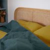 Laurence Carroy housse de couette lin lave