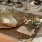 Set de table en lin lavé grège