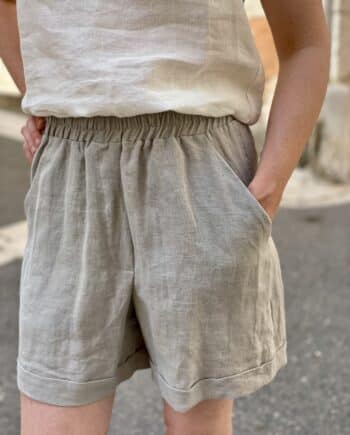 Laurence-carroy-short-en-lin-gris-clair