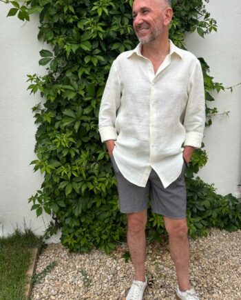 Laurence-carroy-chemise-en-lin-homme-ivoire